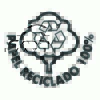 Símbolo de papel reciclado